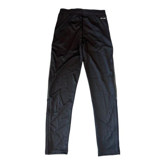 Adidas Kids Tiro Track Pants Size Large Black Zip Ankle Soccer Joggers NWT - Picture 5 of 5